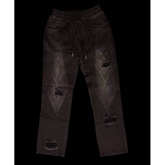 Watson Other - Watson Black Distressed Jogger Style Denim Jeans Men's Size 30 Slim